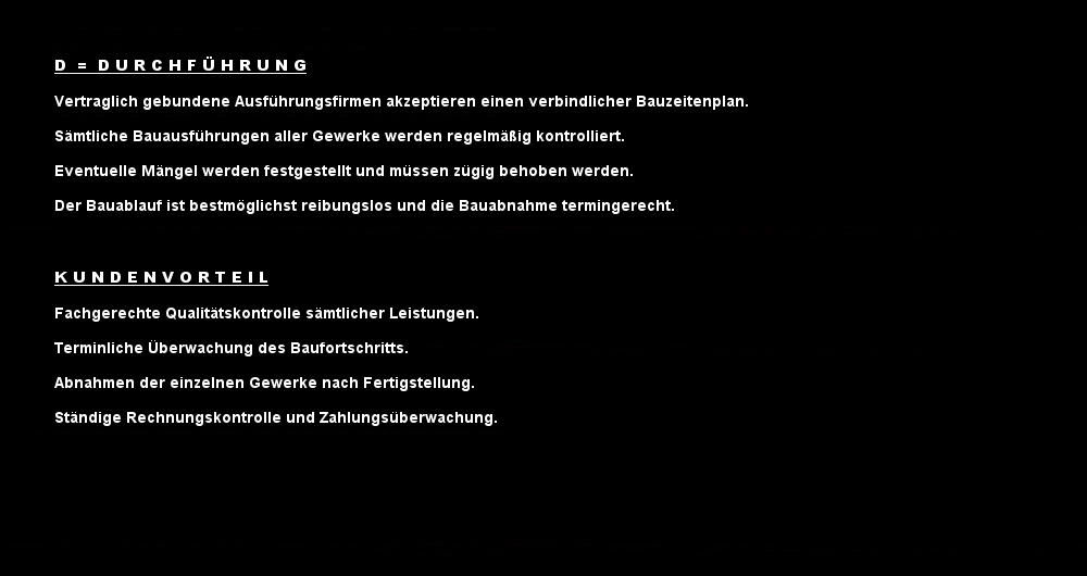 durchführung